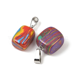 Природные и синтетические смешанные каменные подвески G-D349-01