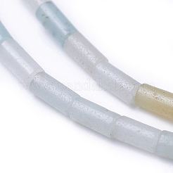 Натуральный цветок амазонитовые бусины пряди G-G783-04