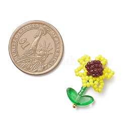 Подвески из стеклянных бусин&nbsp;PALLOY-MZ00875