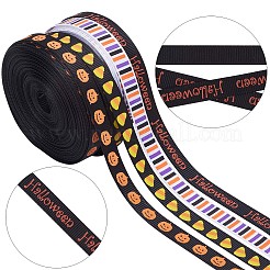 4 рулон полиэстеровой ленты на тему Хэллоуина в 4 стилях&nbsp;OCOR-GF0002-62