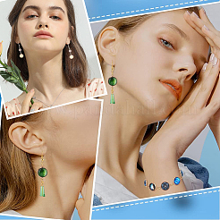 64 шт. 8 стиля кабошонов из нержавеющей стали 304 STAS-HY0001-86G