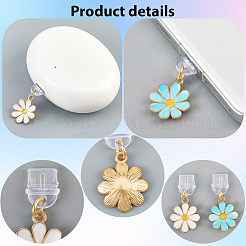 10шт пластиковые мобильные пылезащитные заглушки&nbsp;HJEW-SC00186