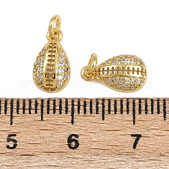 Латунные микро проложить кубического циркония подвески&nbsp;KK-D424-05G