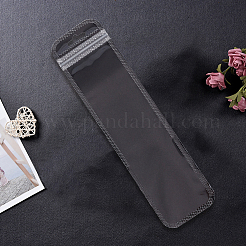 100 шт. прямоугольные длинные пластиковые подарочные пакеты с застежкой-молнией ABAG-SP0001-40