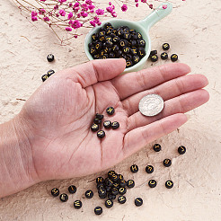 Непрозрачные акриловые бусины&nbsp;MACR-CW0001-01