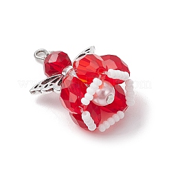 Граненые подвески стекла&nbsp;PALLOY-MZ00583-05