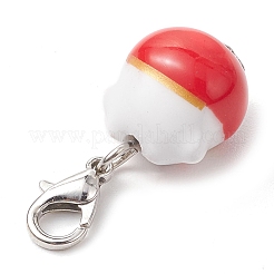 Фарфоровые подвески манэки-нэко ручной работы&nbsp;HJEW-JM02687