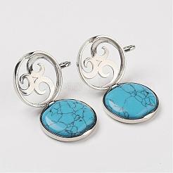 Природные и синтетические Gemstone подвески&nbsp;G-G910-I