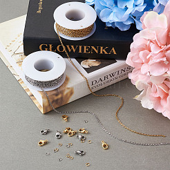 Наборы для самостоятельного изготовления цепочек и браслетов из нержавеющей стали DIY-YS0001-24