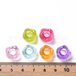 Прозрачного акрилового Европейский бисером X-MACR-S373-56B