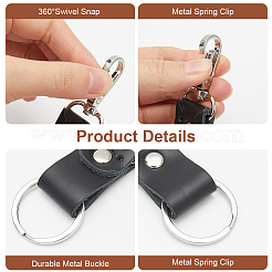 Коровья кожа кулон украшение&nbsp;HJEW-WH20012-05C