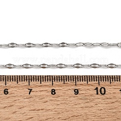 12 Stück 2.2 mm 304 Edelstahl-Halskette mit geriffelter Form für Damen und Herren&nbsp;NJEW-H093-16P