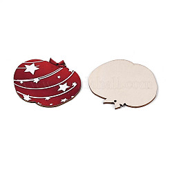 Подвесные украшения из дерева с односторонней УФ-печатью WOOD-N020-44