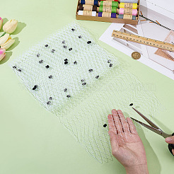 Полиэфирная сетчатая ткань из тюля&nbsp;AJEW-WH0678-95B