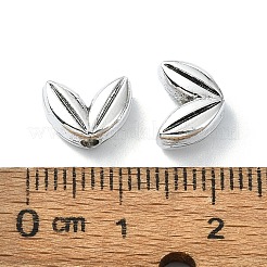 Сплавочные овальные бусины тибетского стиля &nbsp;TIBEB-F065-08AS-05