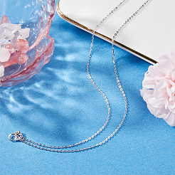 1 шт. 925 цепочки из стерлингового серебра&nbsp;NJEW-BBC0001-14