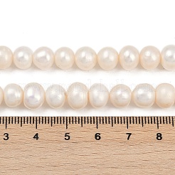 Нити из натурального культивированного пресноводного жемчуга PEAR-I007-07J-06B