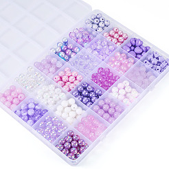 Непрозрачные акриловые бусины&nbsp;SACR-TA0001-45B