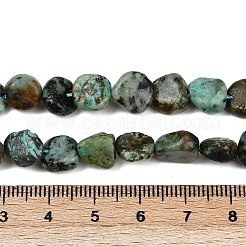 Бусы натуральная африканская бирюза (яшма) G-Q060-E14