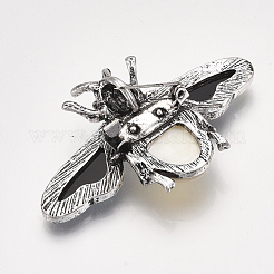 Броши / подвески из смешанной ракушки SHEL-S275-40B