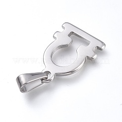 Pendenti in acciaio inossidabile 304 anti-ossidazione&nbsp;STAS-L210-06A-P-01