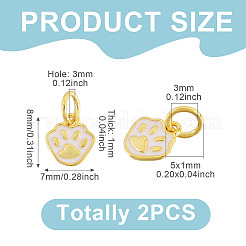 2 pz 925 pendenti in argento sterling smaltati&nbsp;STER-TA0001-60G