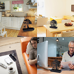 Держатель противомоскитной спирали из нержавеющей стали 430 AJEW-WH0010-87