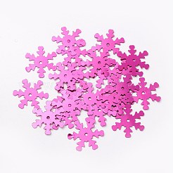 Украшение аксессуаров пластиковая пайетка / блестки бисер PVC-E001-04-YD03