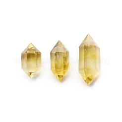 Палочки с двойной башней из натурального цитрина и целебного камня PW-WG12520-02