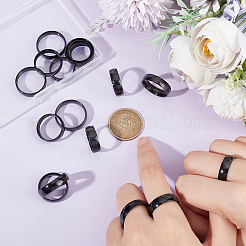 21 шт. набор из 7 колец из нержавеющей стали 304 размера RJEW-UN0002-86B