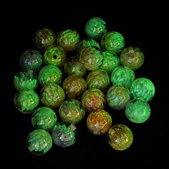 Leuchtende Harz- und Glitzerpulverperlen&nbsp;RESI-F073-01