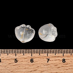 Прозрачные стеклянные бусины&nbsp;GLAA-D304-02J