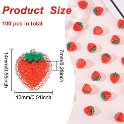 100шт полупрозрачная эпоксидная смола декоден кабошоны CRES-DC0001-01