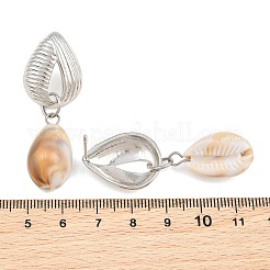 Pendientes colgantes de latón&nbsp;KK-CBA8324-08P