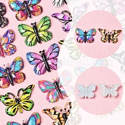 36 шт. 3-х стилевых подвесок из полупрозрачного акрила с принтом MACR-FS0001-99