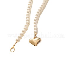 Ожерелья-лариаты из искусственного жемчуга WG9824F-01