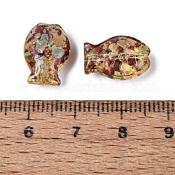 Perles de verre transparentes Picasso&nbsp;SEED-Q039-03E