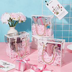 Прозрачные подарочные коробки из пластика для животных&nbsp;CON-WH0085-61B-03