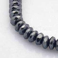Electroplate non magnetici ematite sintetico fili di perline&nbsp;G-J208C-M
