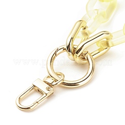 Прозрачные акриловые ремешки с цепочкой на запястье&nbsp;HJEW-JM00665-01