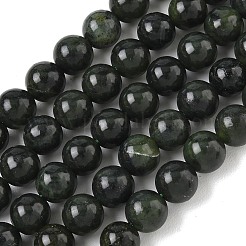 Natürliche kanadische Jade Perlen Stränge&nbsp;GG-CBA6BAC-A02-8mm