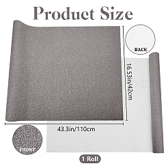 Обложки для книг из искусственной льняной ткани AJEW-WH0314-504C