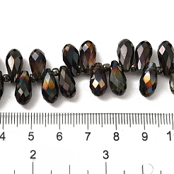 Стеклянные бусины с гальваническим покрытием &nbsp;EGLA-B006-01A-HP01