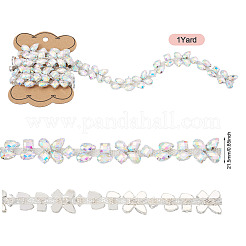 1 ярд железных цепочек со стразами&nbsp;FIND-PJ0001-42