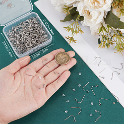 300 шт. крючки для сережек из хирургической нержавеющей стали 316 STAS-BBC0006-21