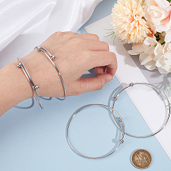 10шт регулируемый браслет-манжета из нержавеющей стали 304 MAK-BBC0001-15