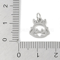 Anlaufgeschützte Anhänger aus 304er Edelstahl&nbsp;STAS-L279-001P-05