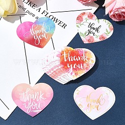 Мелованная бумага поздравительная открытка с благодарностью DIY-FS0007-76C