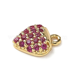 Латунные микро проложить кубического циркония подвески KK-I276-41G