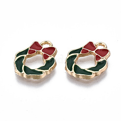 Подвески из экологически чистого сплава с эмалью X-ENAM-Q437-072-NR